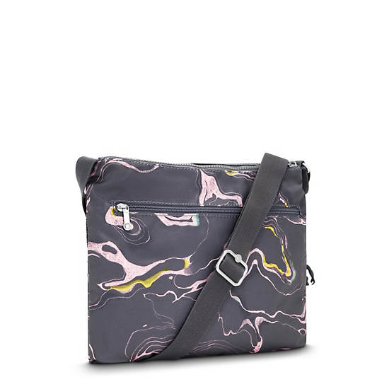 Bolsos Cruzados Kipling Alvar Printed Grises | MX 1069XY